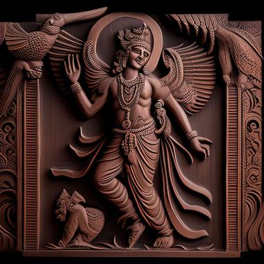 3D model Atharva Veda (STL)